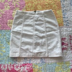 Denim Free People Skirt